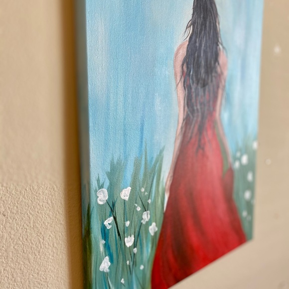 Abstract woman painting - Picture 3 of 3